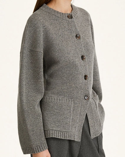 StyleIn Houlia Cardigan - Mid Grey