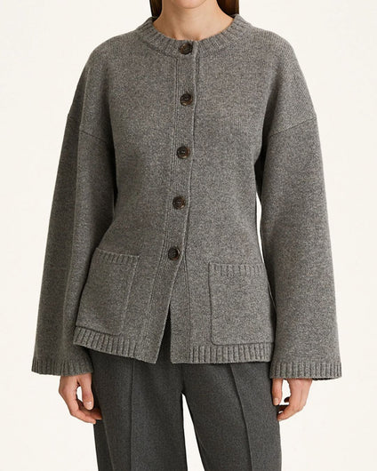 StyleIn Houlia Cardigan - Mid Grey