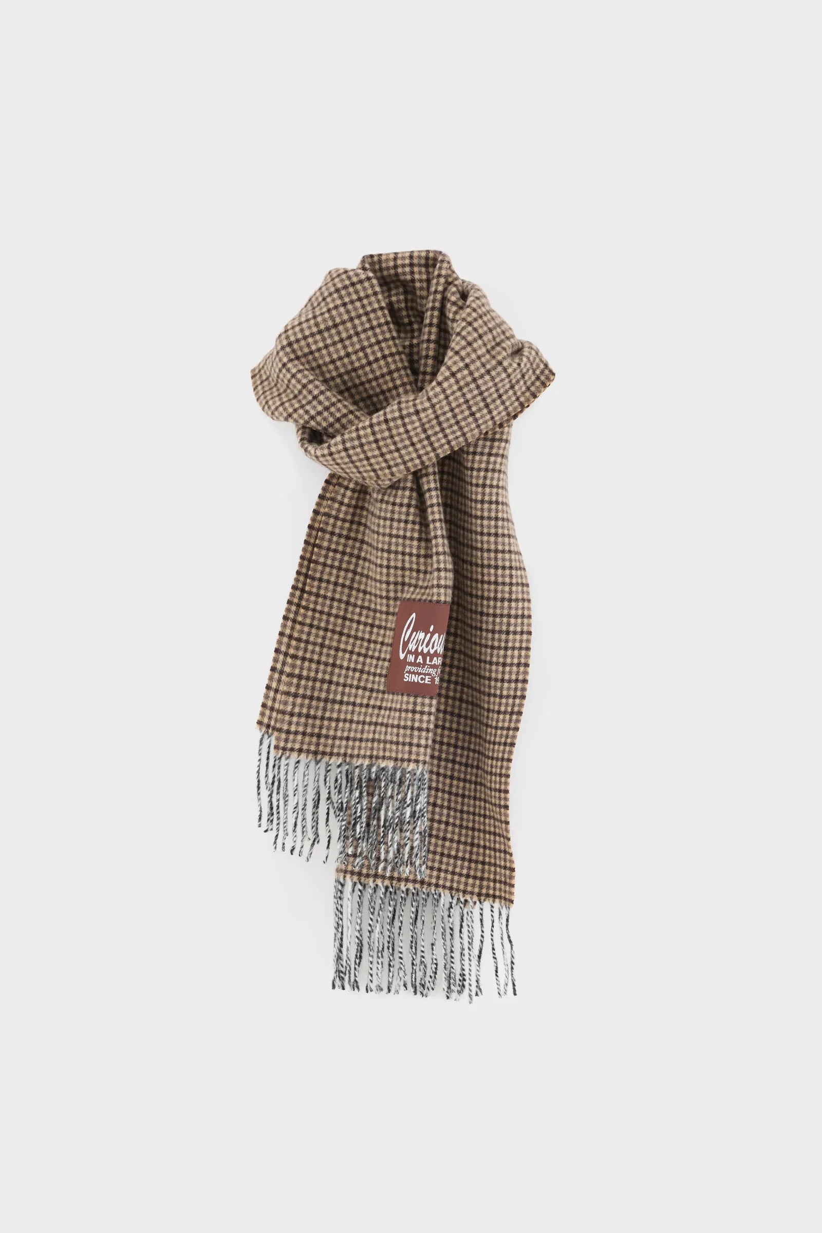 Bellerose Milan Scarf - Blue, Brown