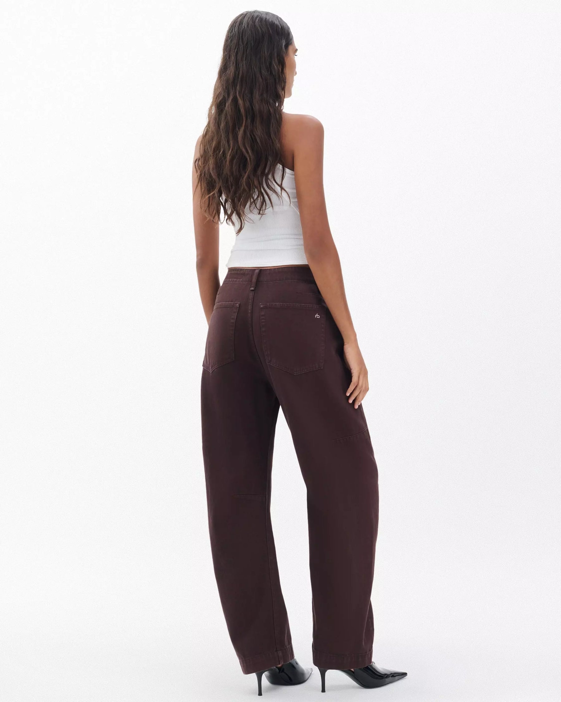 Rag & Bone Charlie Barrel in Espresso