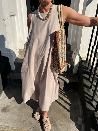 Crossley Pollam SL Dress in Beige