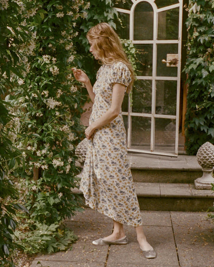 DÔEN Rhodia Dress in Narcissus Bloom