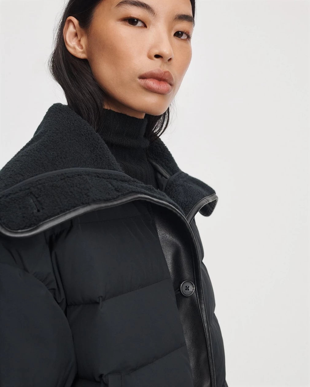 Rag & Bone Gloria Puffa Jacket -Black