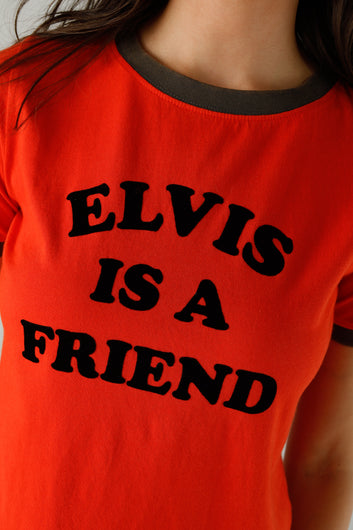 One Tee Jane T-Shirt - Crimson Elvis