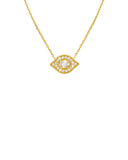 MYA BAY  Majestic Eye Necklace - White