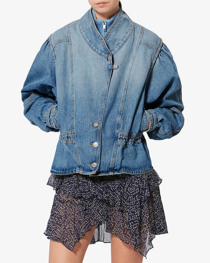 Marant Etoile Dolie Jacket in Light Blue