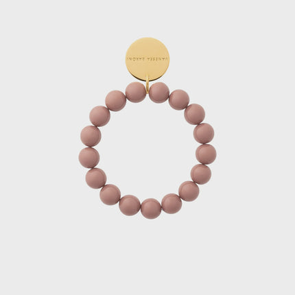 Vanessa Baroni Mini Beads Flex Bracelet Mocha  Mouse