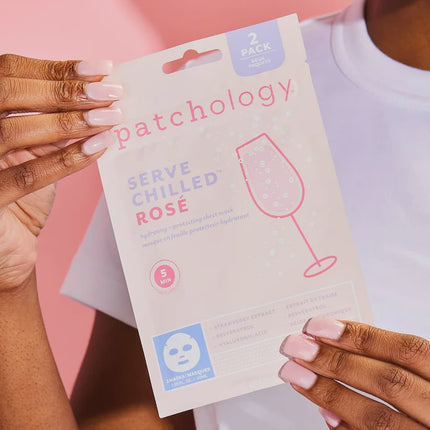 Patchology Serve Chilled Rosé Sheet Masque Duo