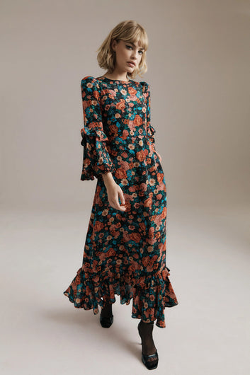 Queens of Archive Claudia Floral Dress