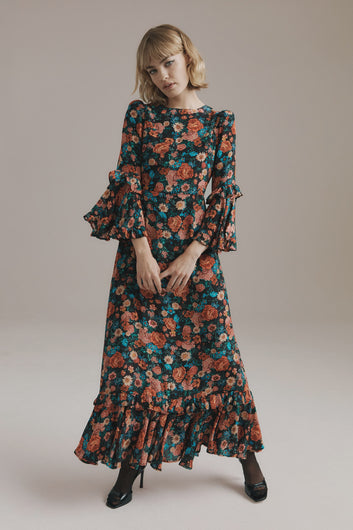 Queens of Archive Claudia Floral Dress