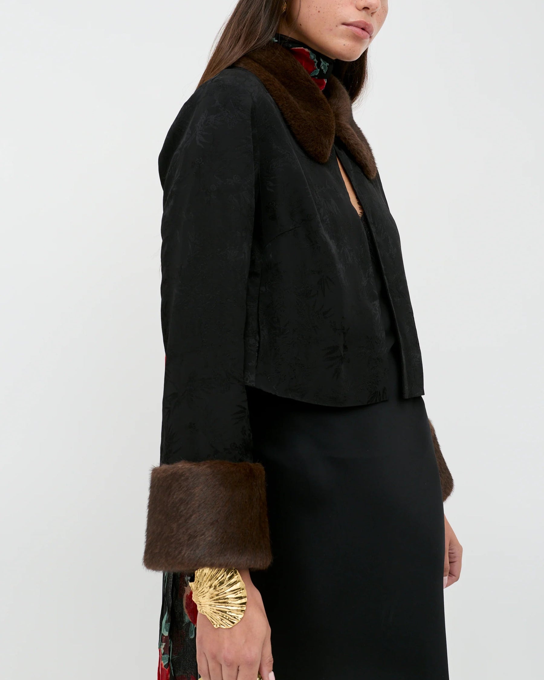 RIXO Luanne Jacket - Black