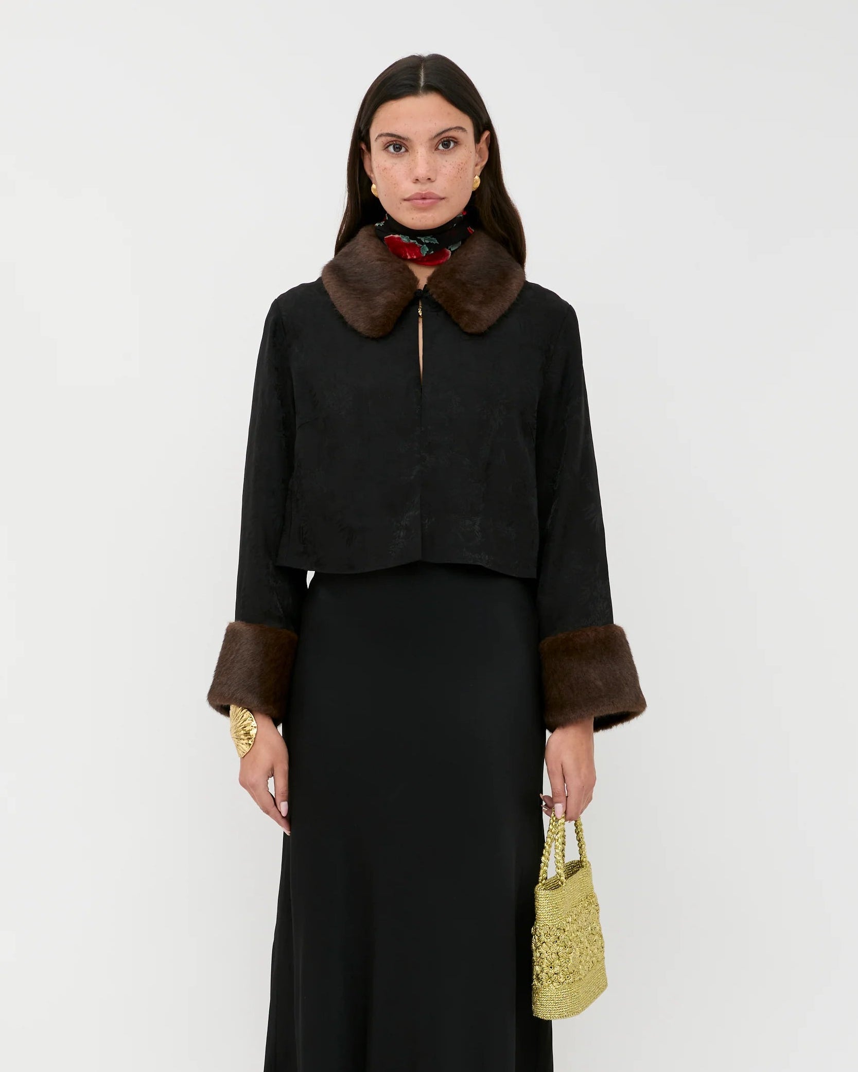RIXO Luanne Jacket - Black