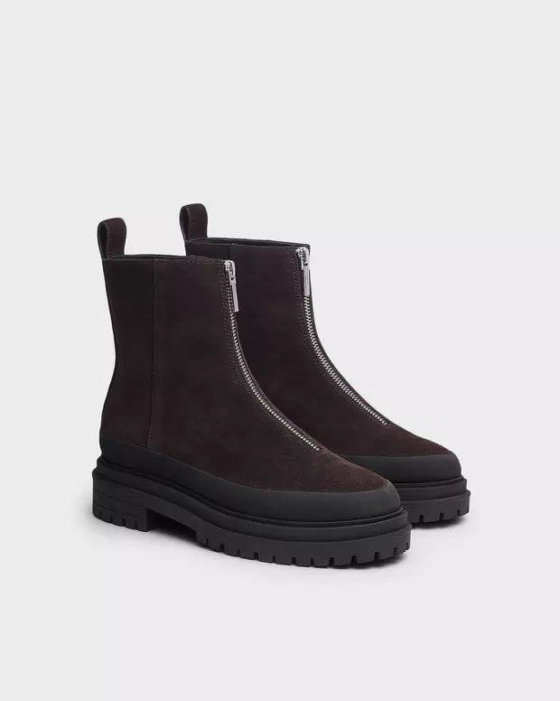 Rag & Bone Bedford Zip Boot - Chocolate