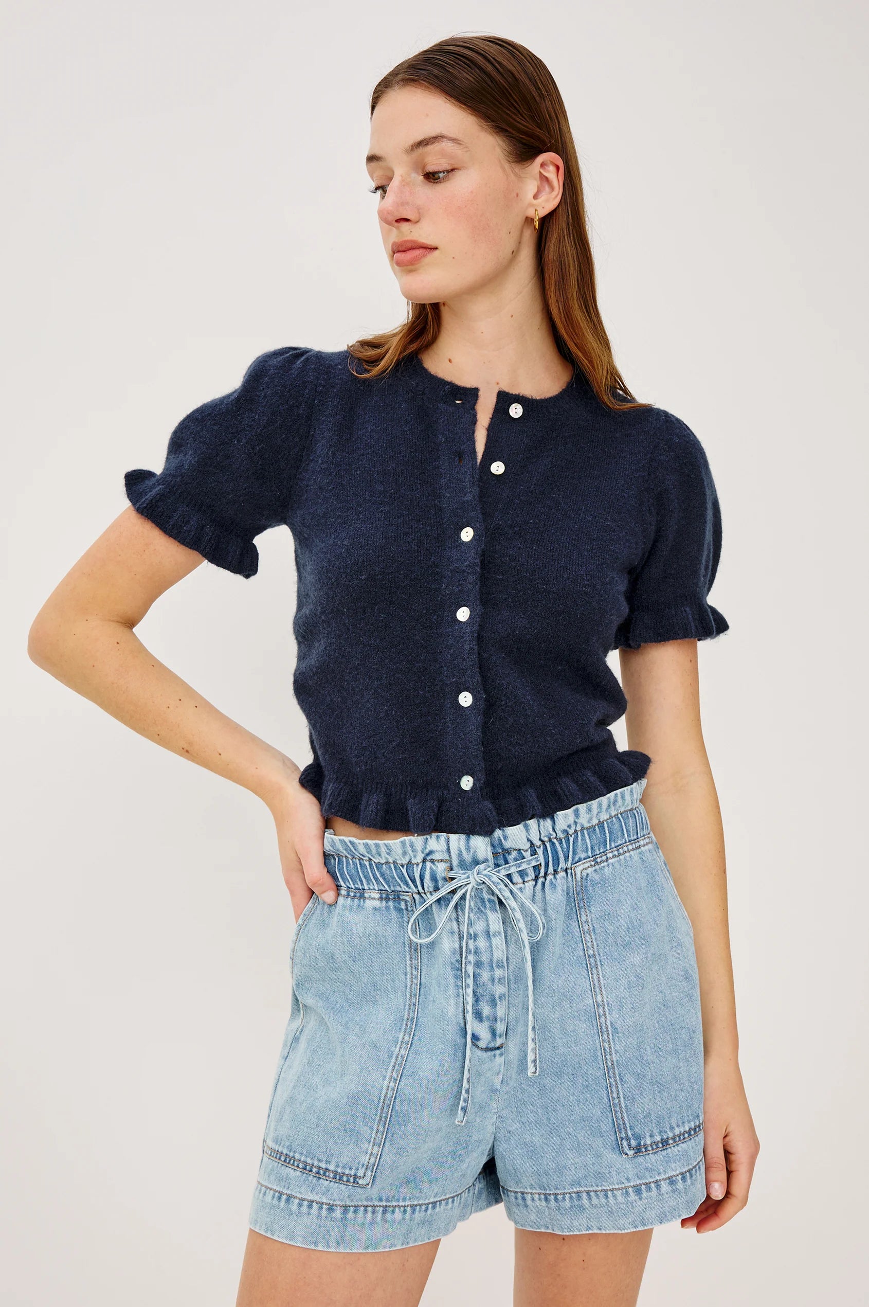 Rails Lora Knit in Navy