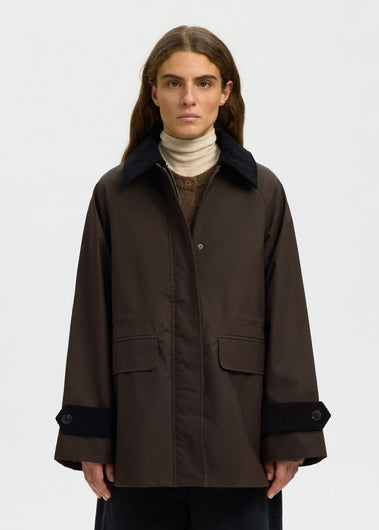 SELECTED Wilma Waxed Jacket - Delicioso