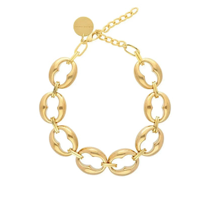 Vanessa Baroni Turtle Necklace in Gold