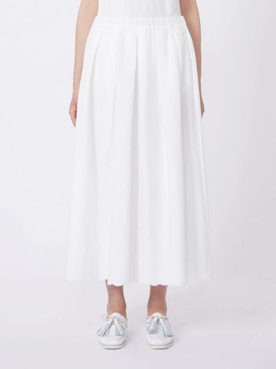 Weekend Maxmara Pio Skirt in White