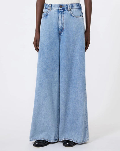Weekend Max Mara Zattera Wide-Leg Jeans