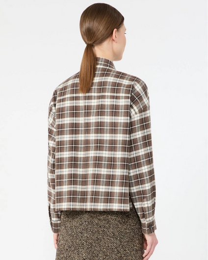 Weekend Maxmara Berlina Shirt - Brown Check