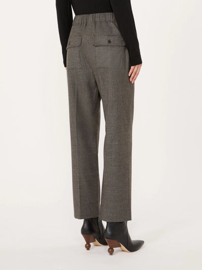 Weekend Maxmara Hateley Wool Trousers - Brown