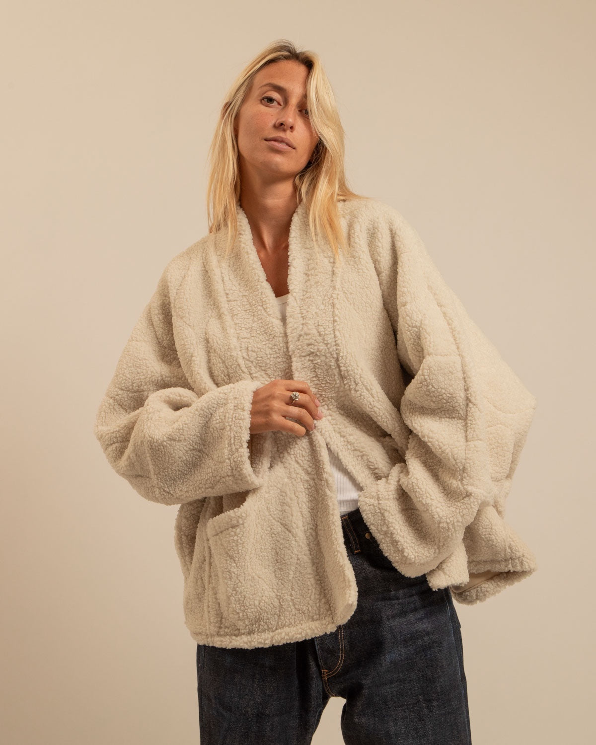 Aokyanos Chicago Sherpa in Creme